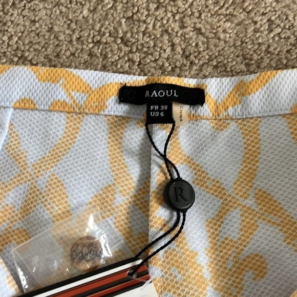 Raoul Rococo Pumpkin Slim Leg Trouser Pants - NWT - Picture 6 of 9